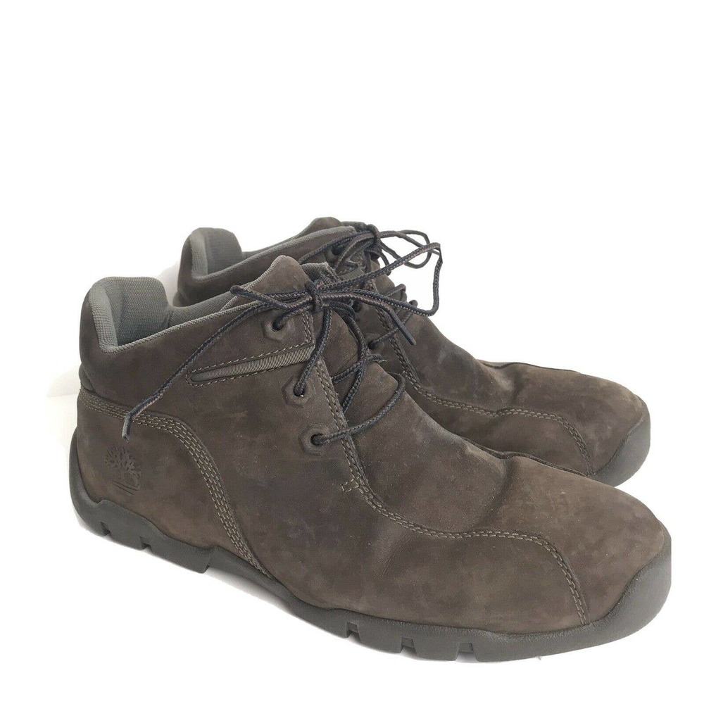 Timberland Brown Leather Outdoors  Boots